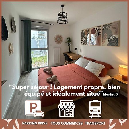 T3 Moderne - Proche Tram - Parking Prive Apartment Angers Ngoại thất bức ảnh