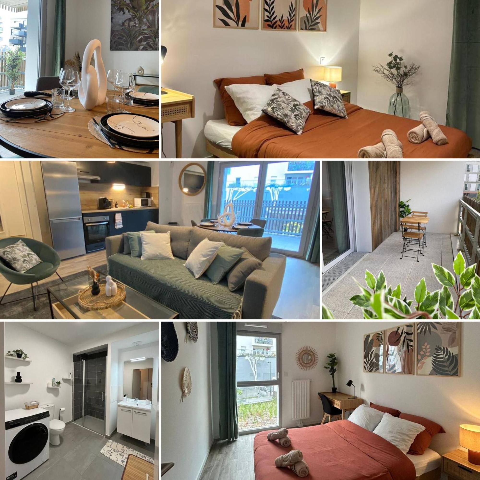 T3 Moderne - Proche Tram - Parking Prive Apartment Angers Ngoại thất bức ảnh